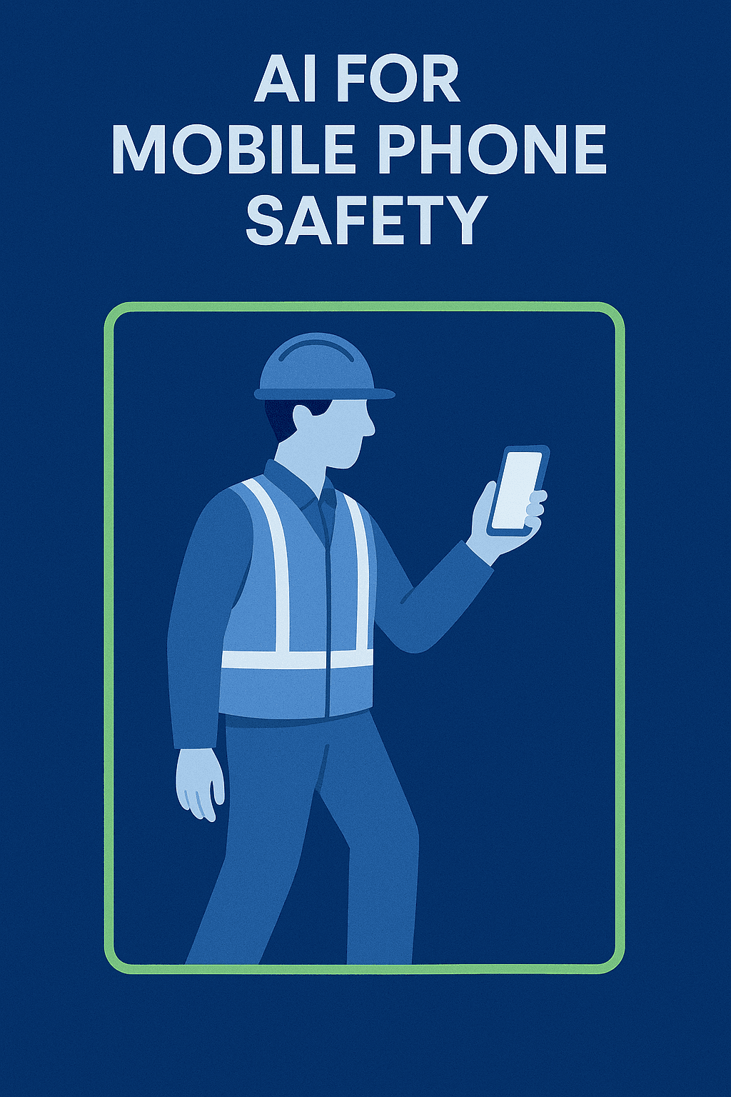 AI-powered system detecting mobile phone usage in a restricted workplace area
