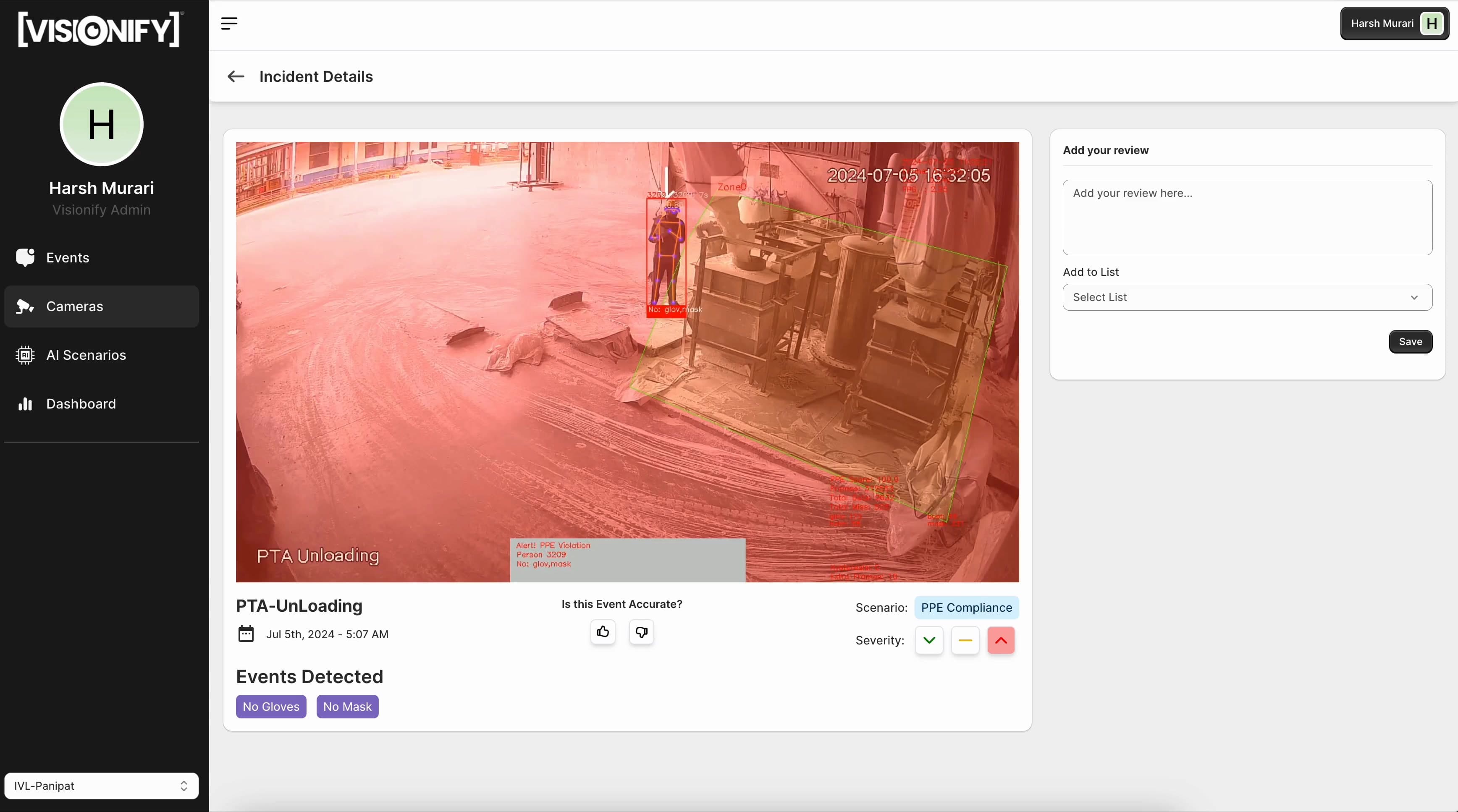Safety AI Software in Action