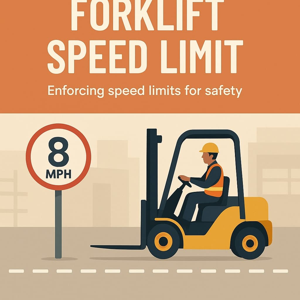 AI Powered Forklift Speed Limit Monitoring